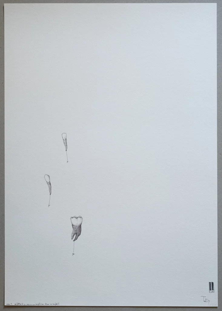 "I:game:games" 2025, black pen, felt-tip pens on paper, 100 x 70 cm, i-dent-ity series 2025 contemporary drawing